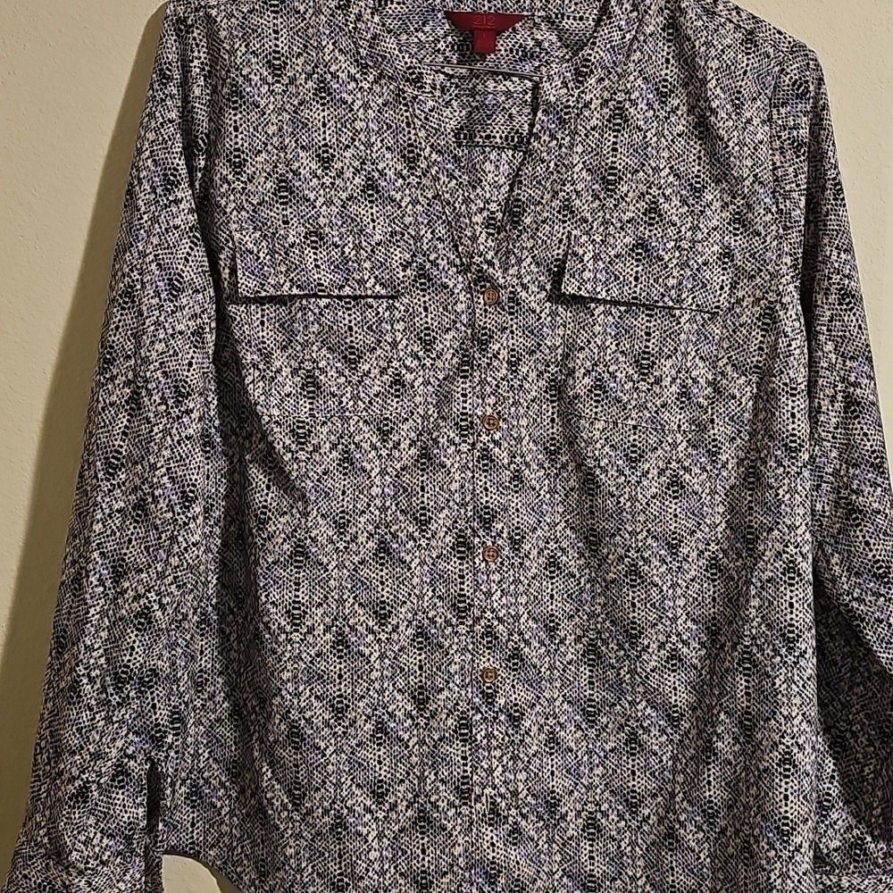 Patterned Button-Up
